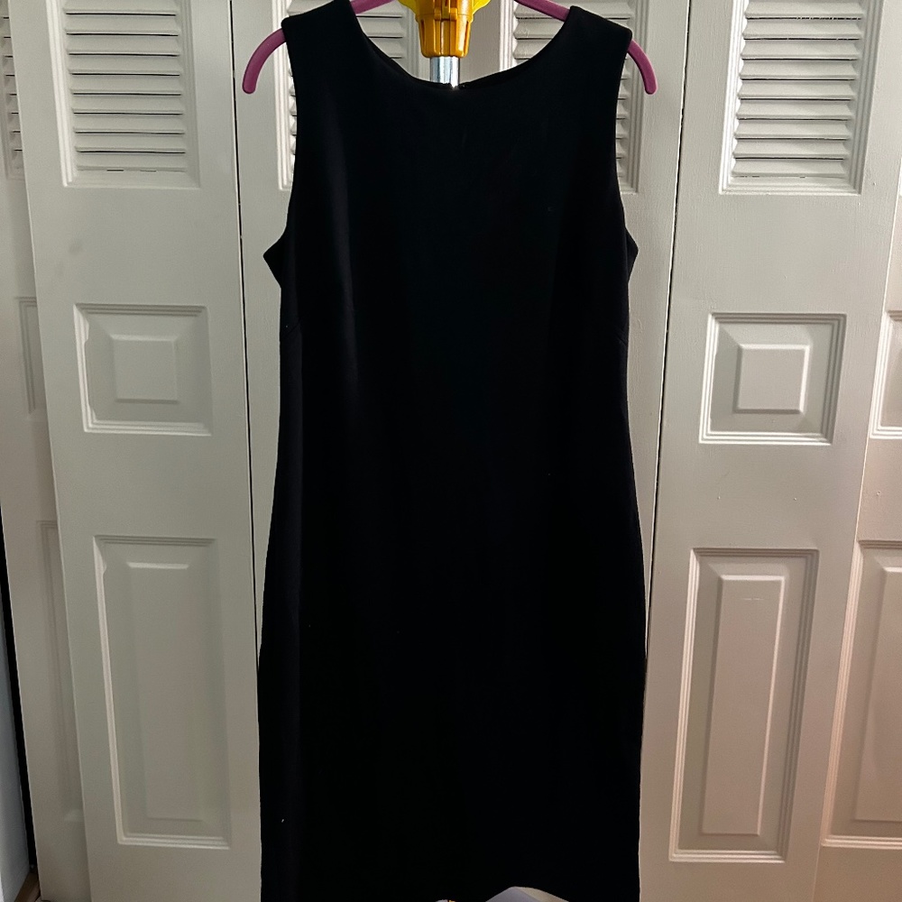 Small Pamela Dennis Black Midi Dress